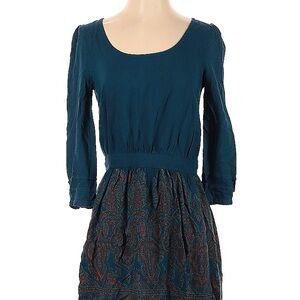 Elegant Ecote Teal Dress